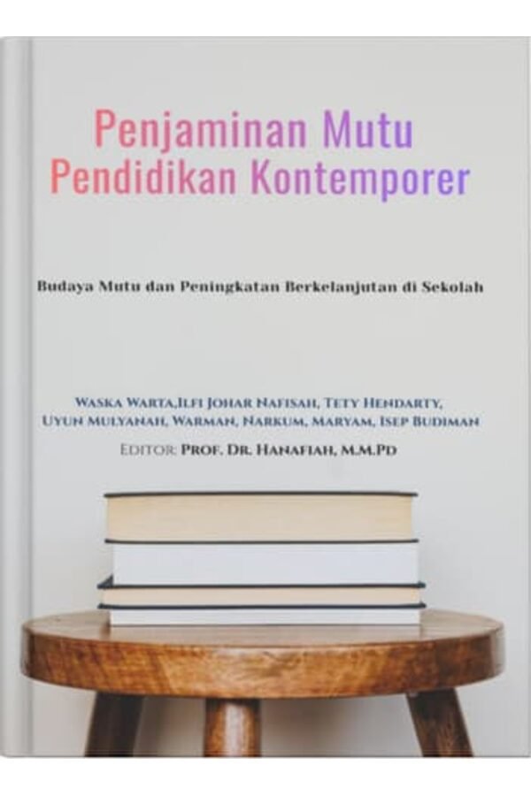 Sampul buku Penjaminan Mutu Pendidikan Kontemporer oleh Ilfi Johar, dkk.